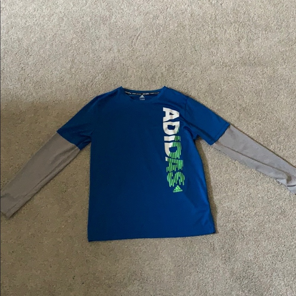 Boys long sleeve silky shirt